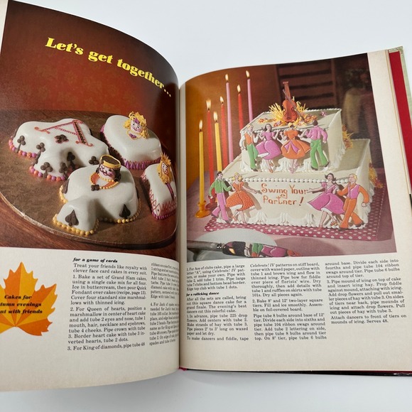 Wilton Celebrate IV Book Cake Decorating Annual Vintage 1977 Hardcover OS - Picture 5 of 8